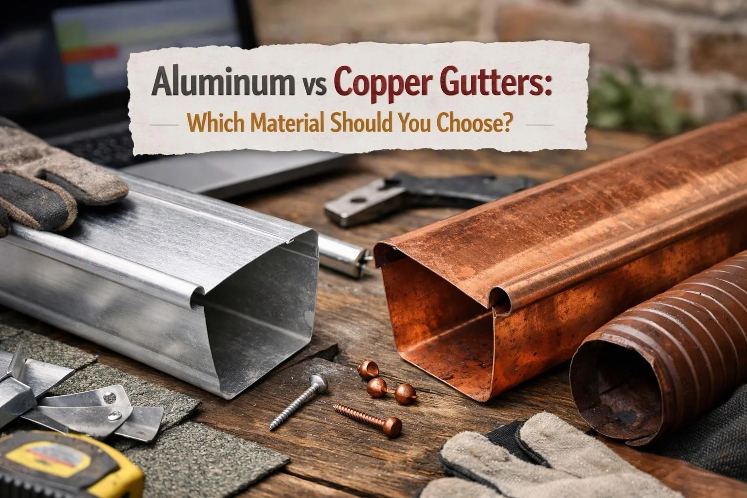 Aluminum vs Copper Gutters: Which Material Should You Choose?