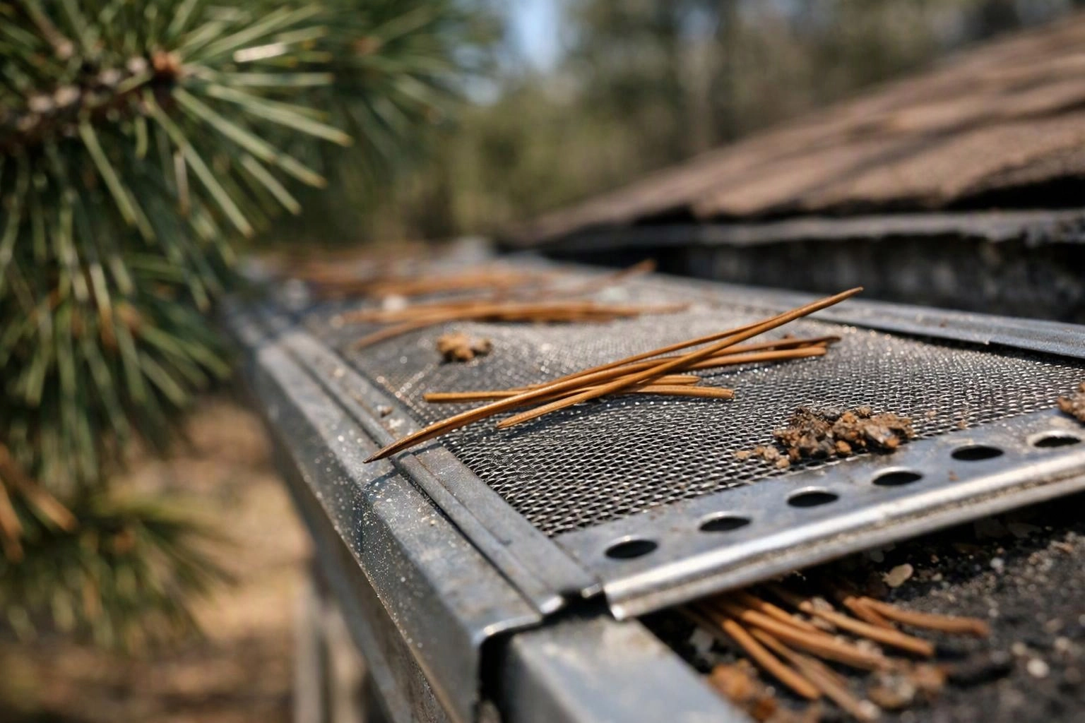 Gutter Guards for Pine Trees