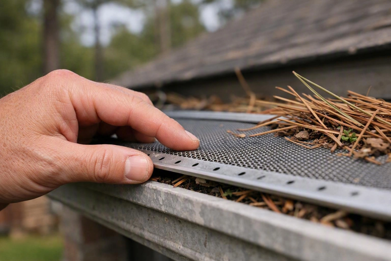 Choosing Gutter Guards for Pine Needles and Fine Debris