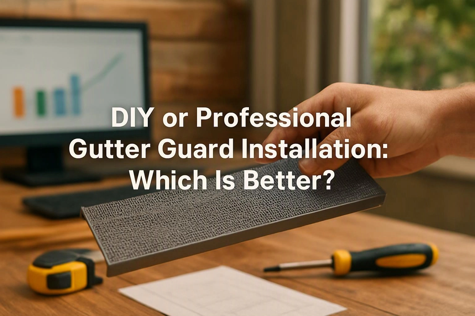 DIY or Professional Gutter Guard Installation: Which Is Better?
