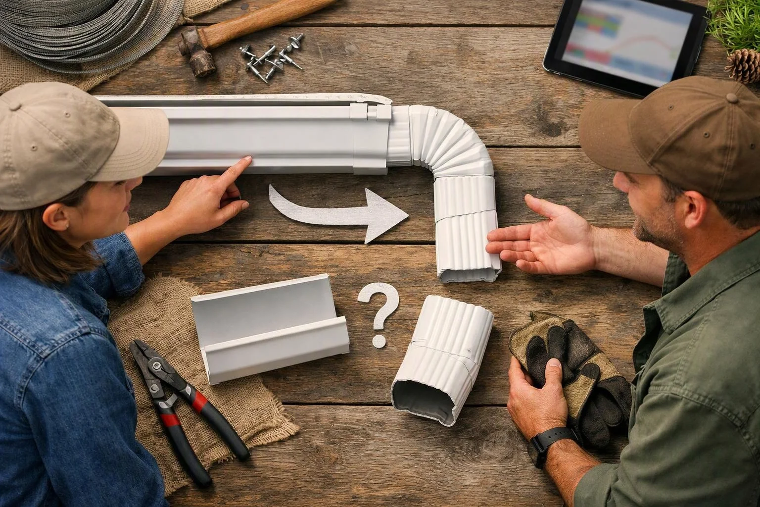 Gutter and Downspout Installation: How the System Works Together