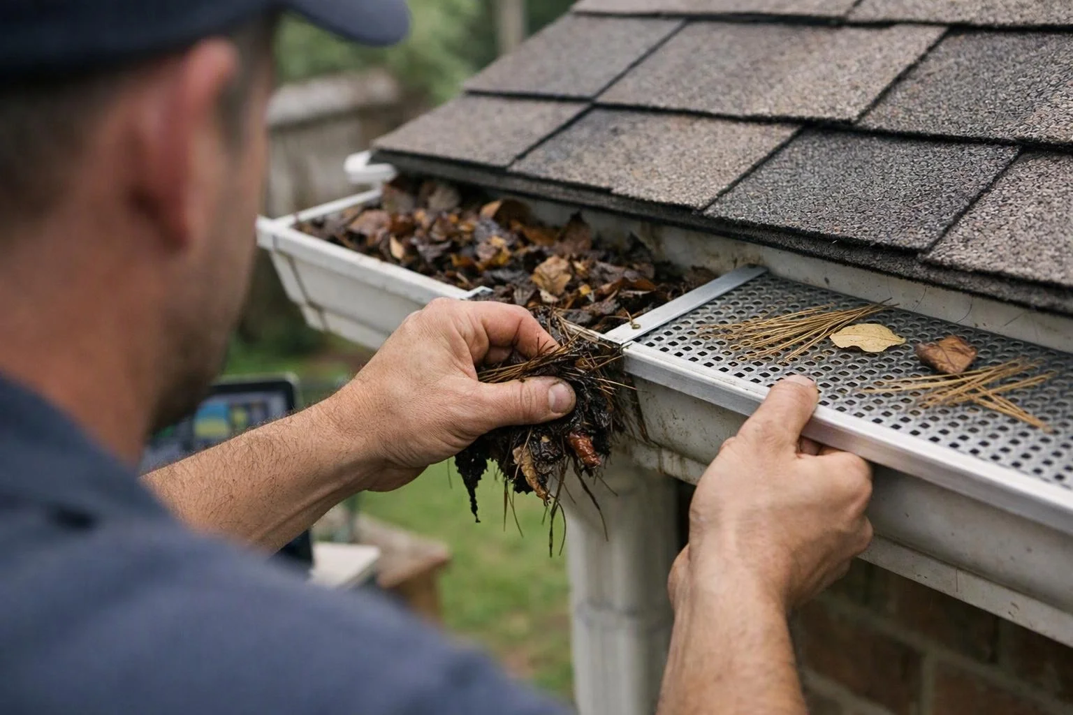Gutter Guards for Clogged Gutters, Leaves, and Pine Needles