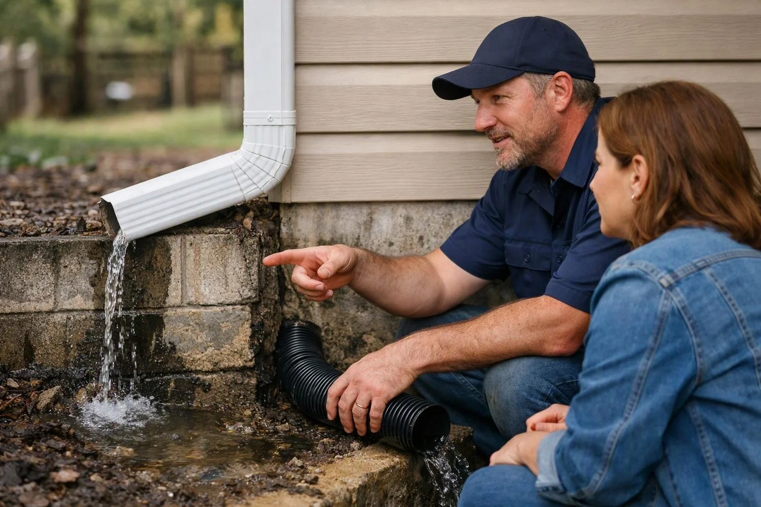 Gutter Installation for Foundation Water Damage