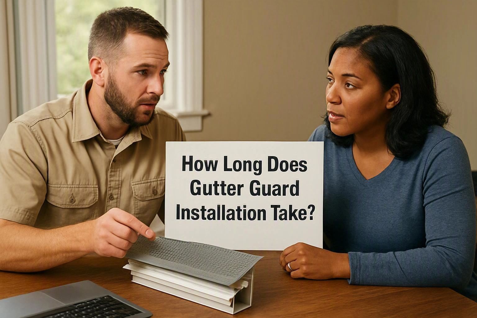 How Long Does Gutter Guard Installation Take?