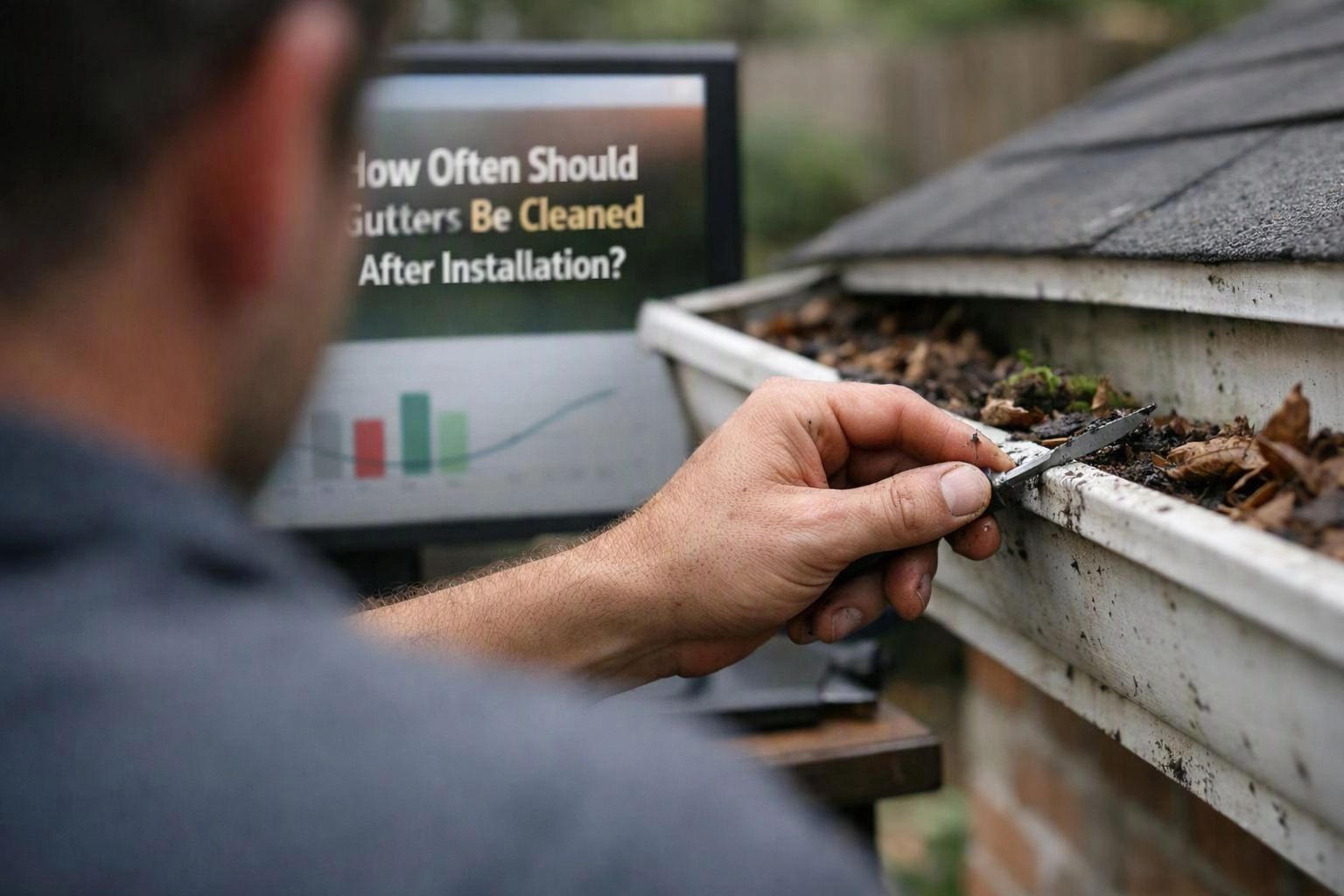 How Often Should Gutters Be Cleaned After Installation?