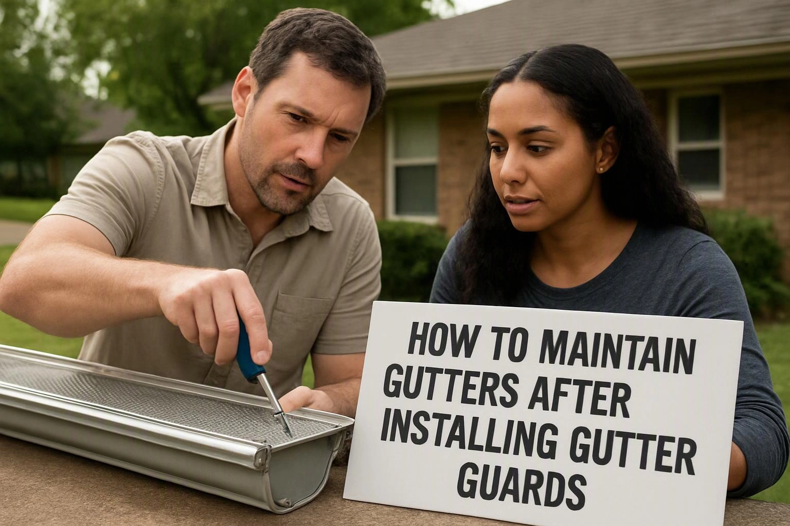 How to Maintain Gutters After Installing Gutter Guards