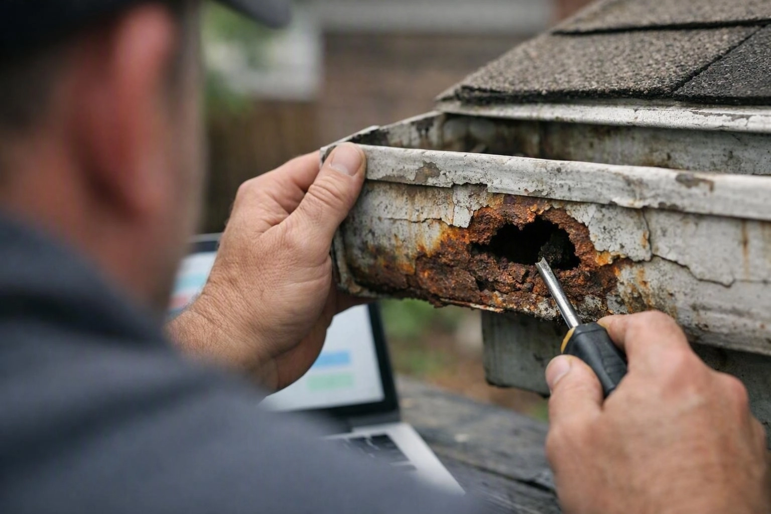 Rust, Cracks, and Holes: When Gutters Need More Than a Patch