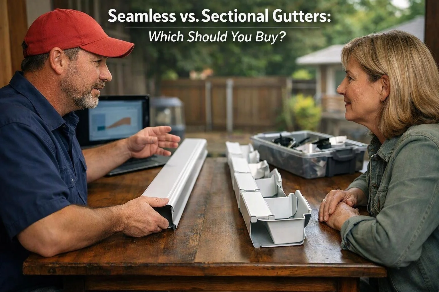 Seamless vs. Sectional Gutters: Which Should You Buy?