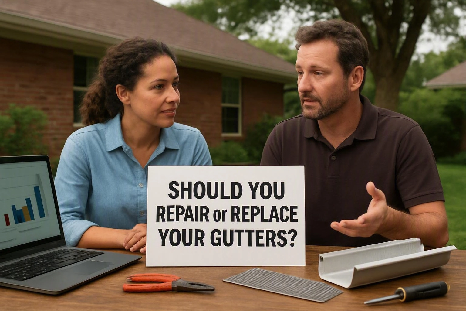 Should You Repair or Replace Your Gutters?