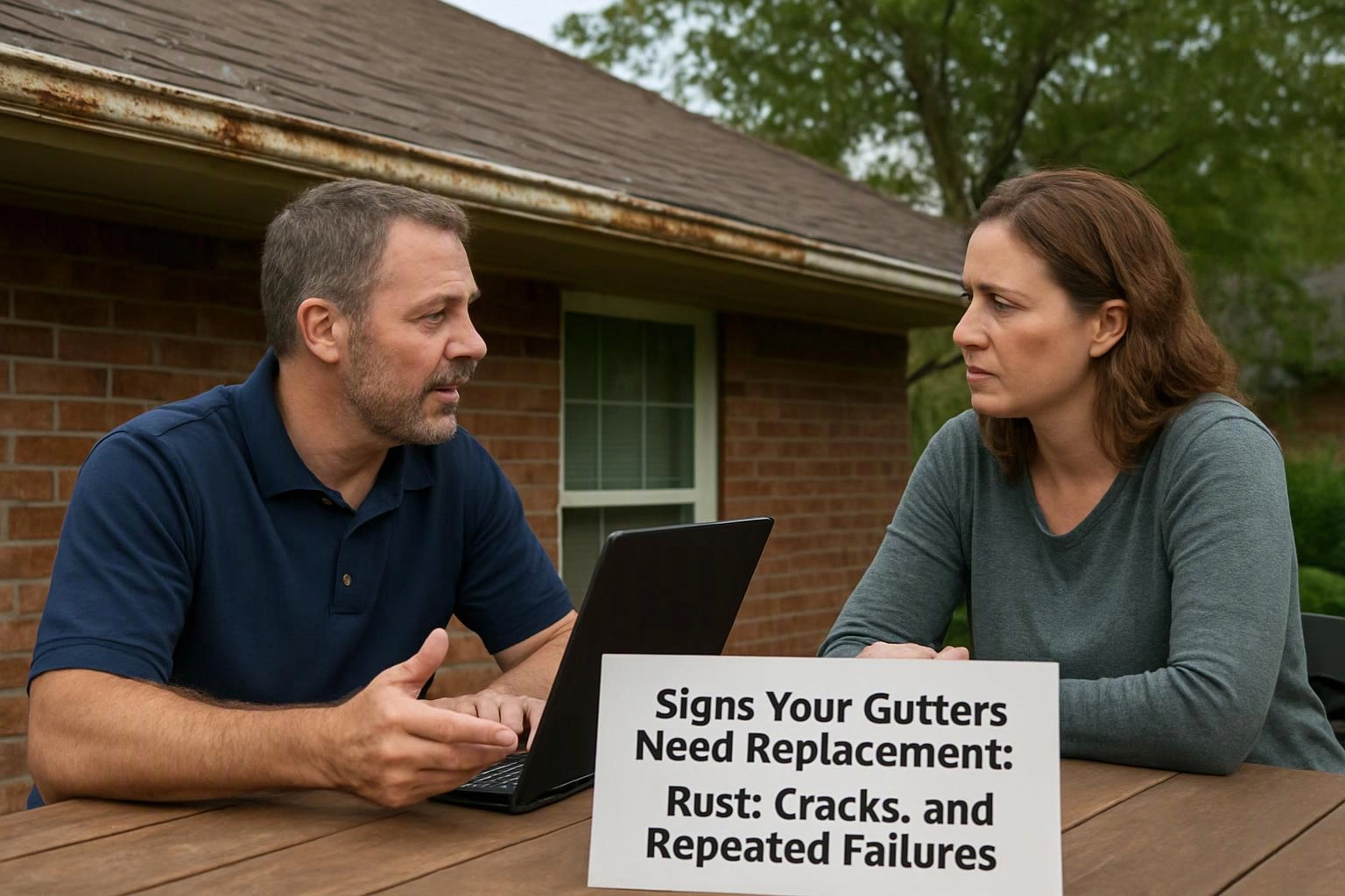 Signs Your Gutters Need Replacement: Rust, Cracks, and Repeated Failures