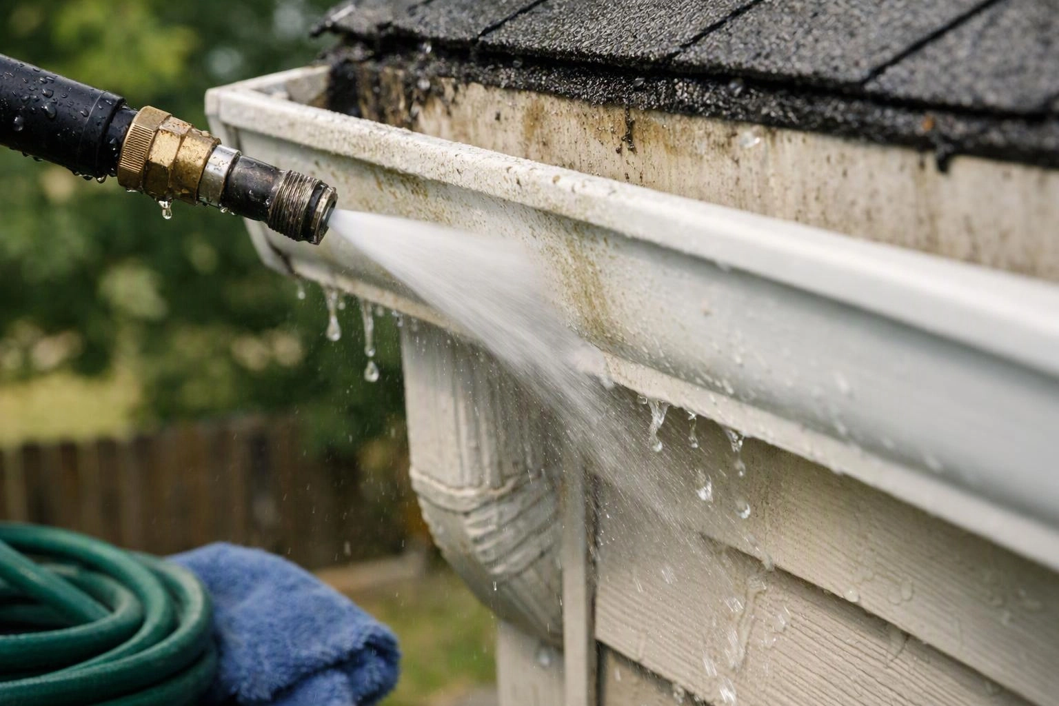 What to Know Before Hiring for Pressure Washing Around Gutters and Siding