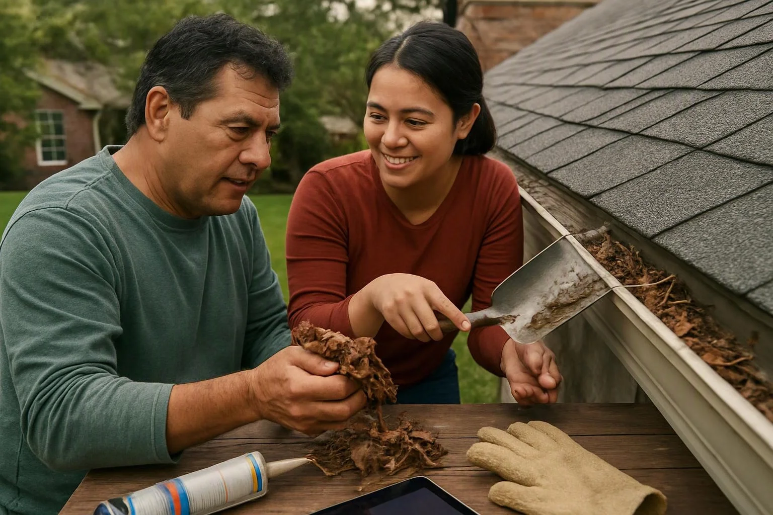 When Seasonal Debris and Storms Make Gutter Service Necessary in Arkansas