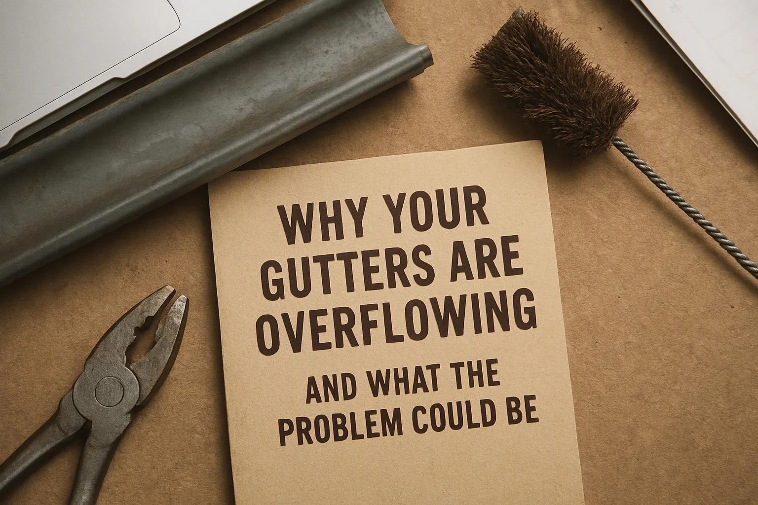 Why Your Gutters Are Overflowing and What the Problem Could Be